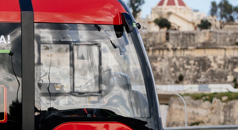 VERO – the first electric bus on test in Malta