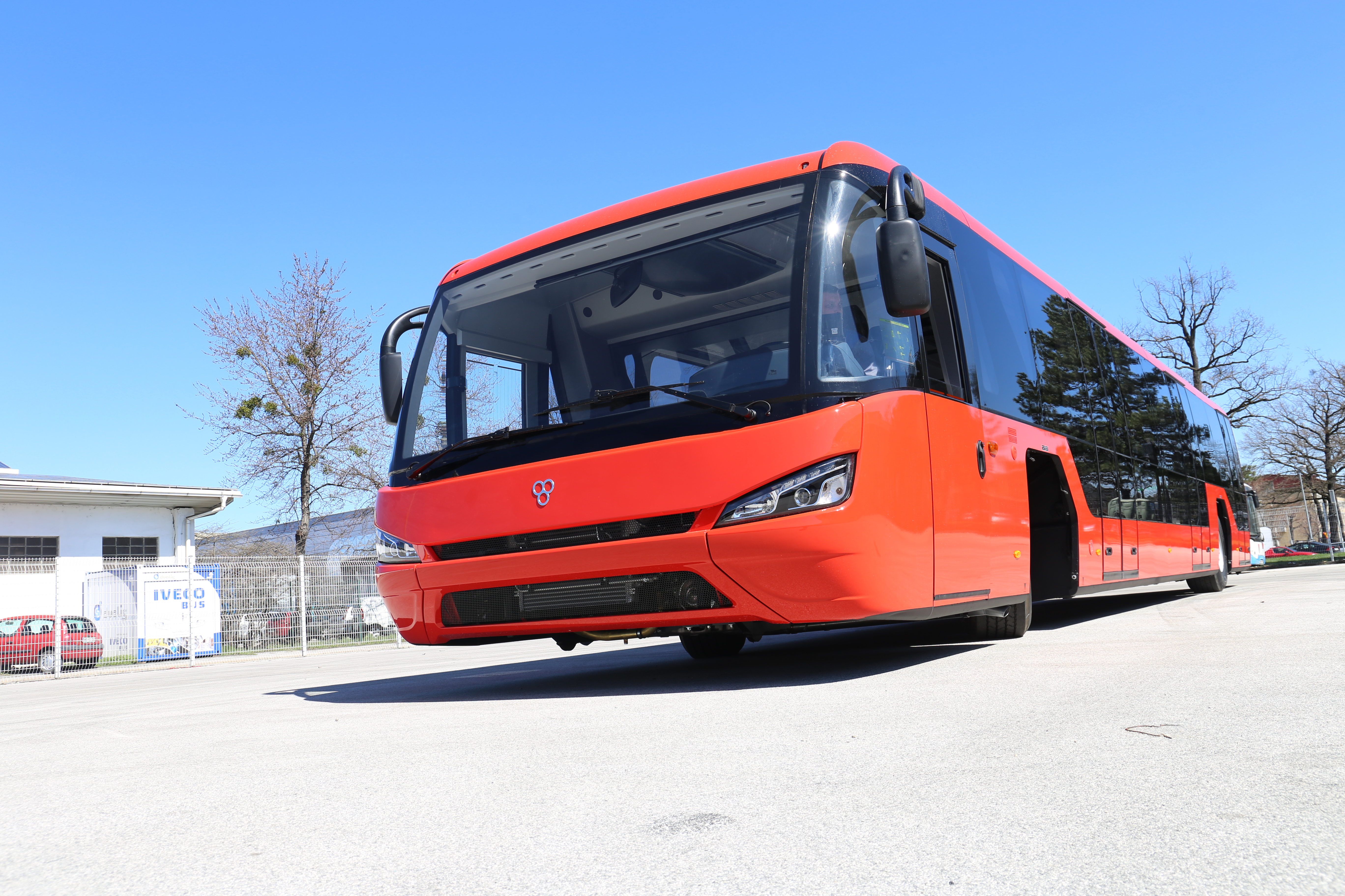 electric bus, airport bus,