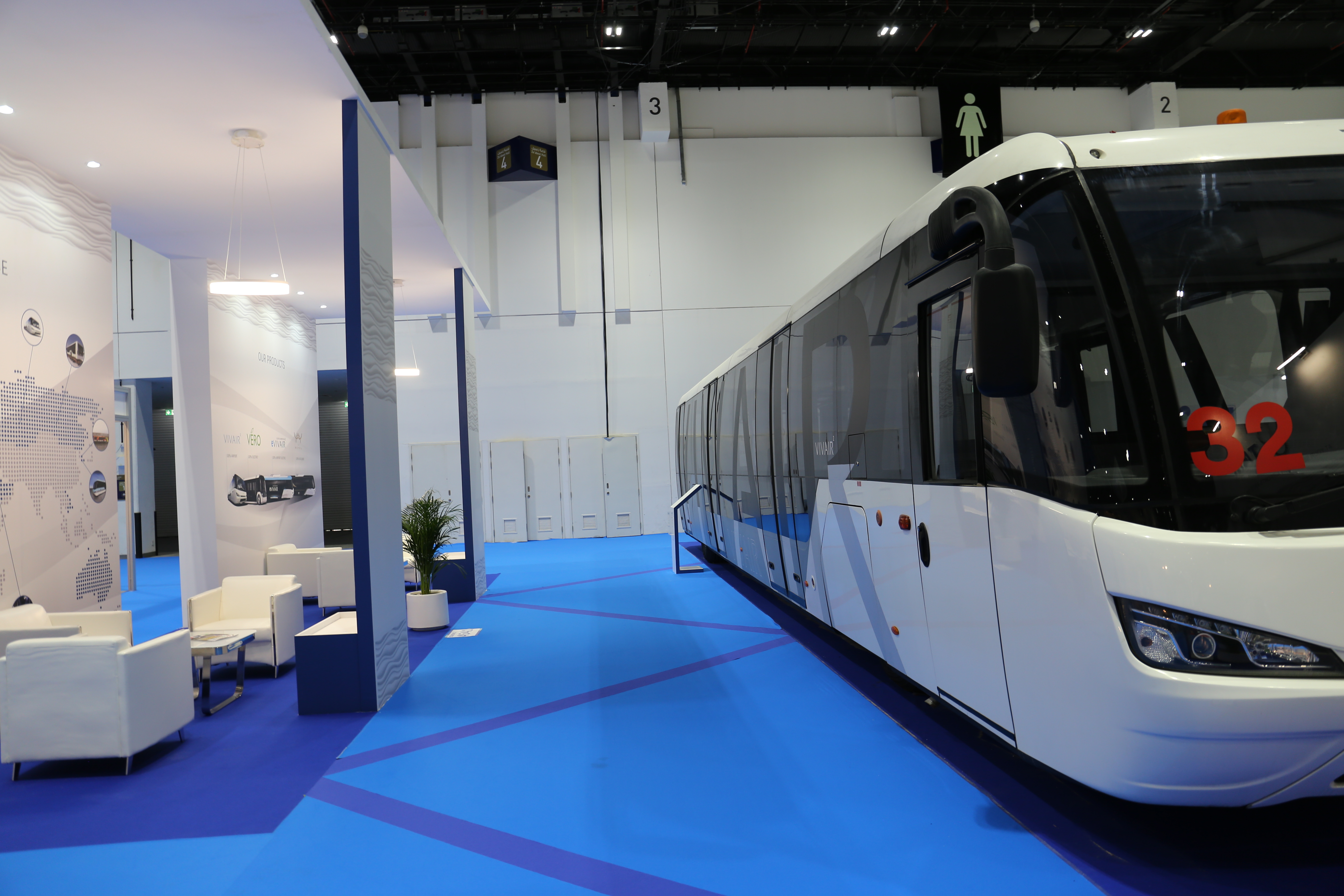 airport show, electric bus, city bus, airport bus