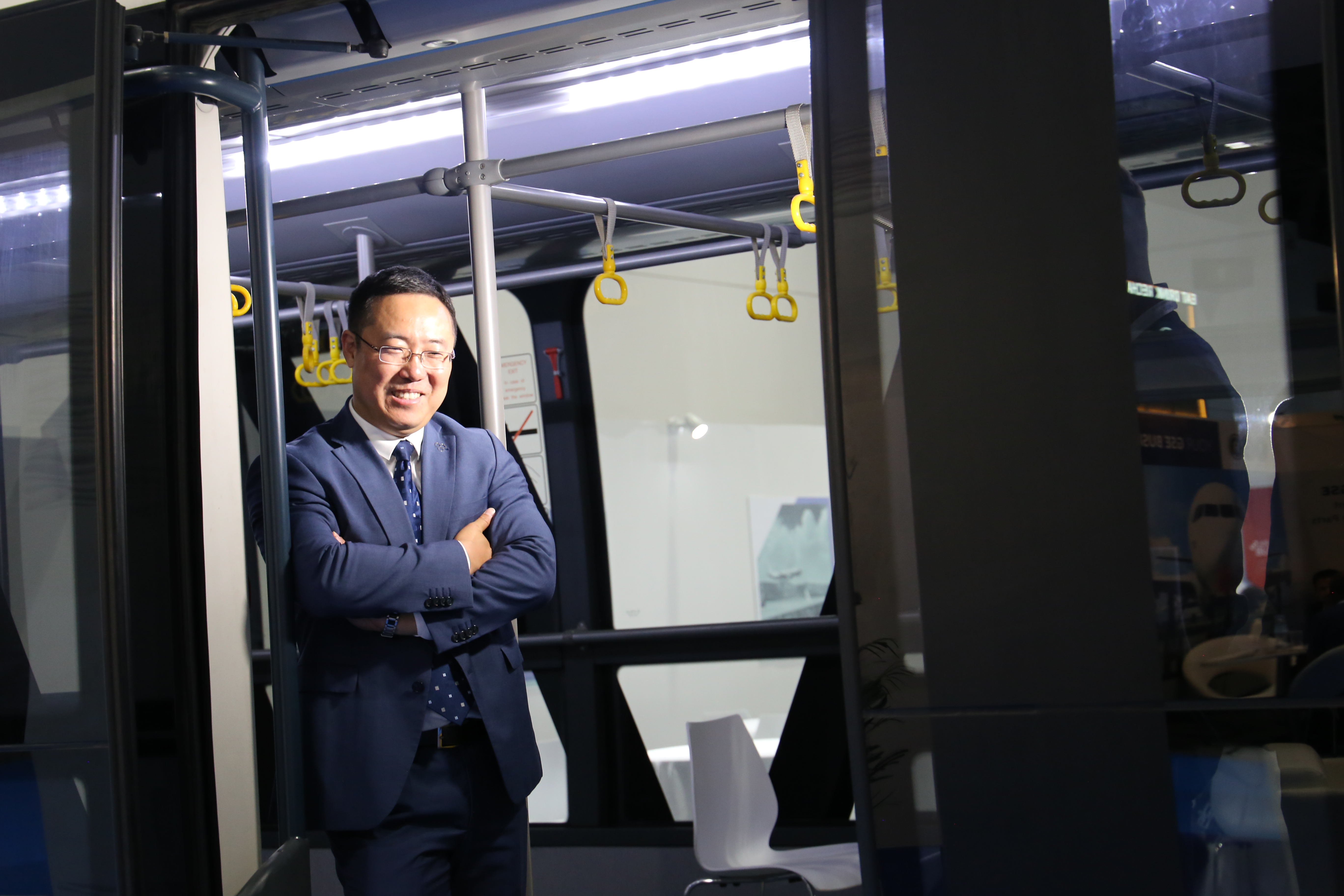 airport show, electric bus, city bus, airport bus